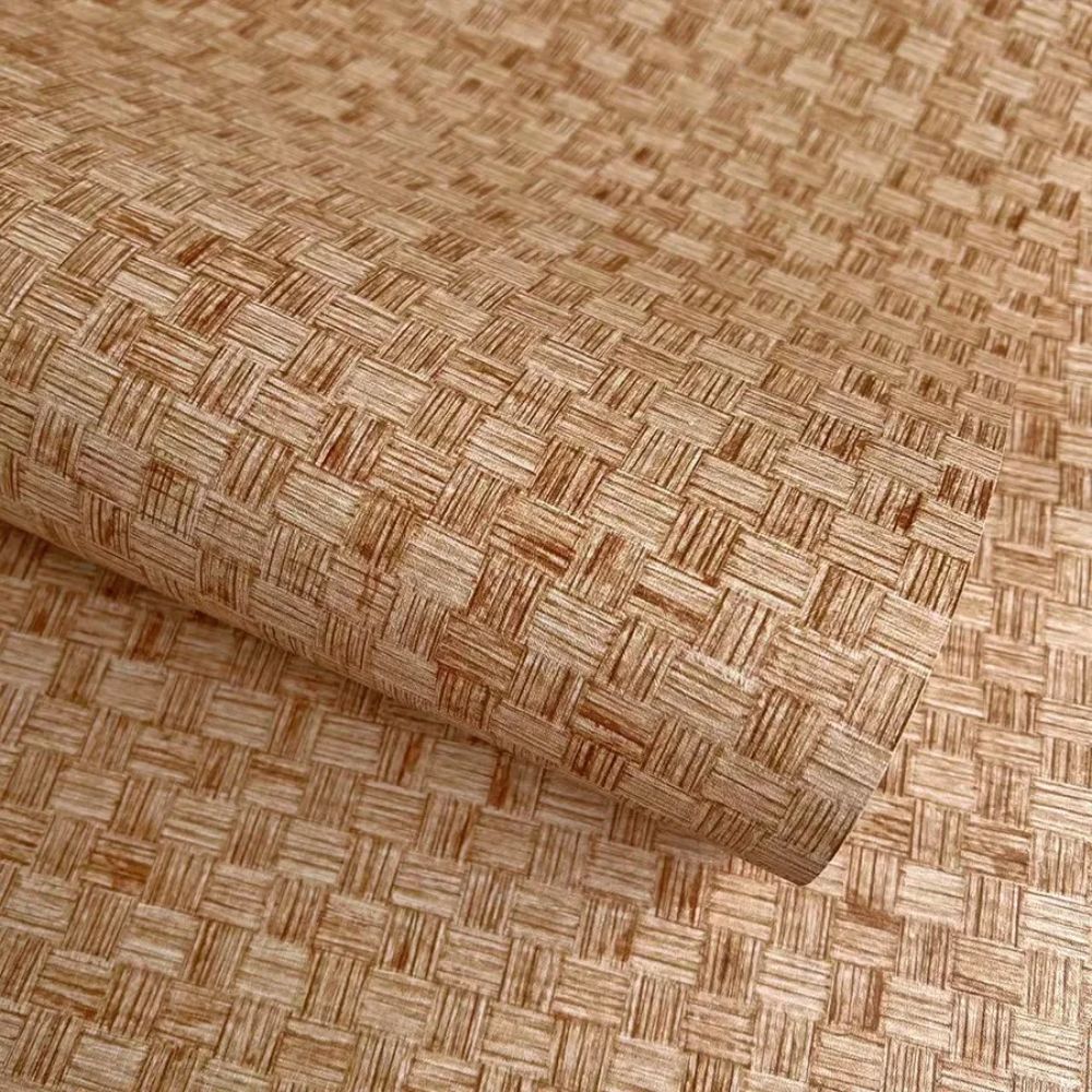 Papier peint bambou tresse motif