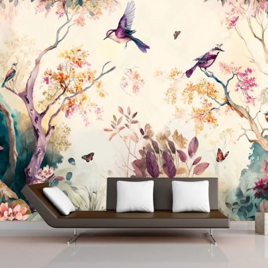 Papier peint colibri 3D