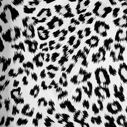 Papier peint léopard gris