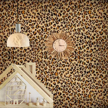 Papier peint leopard fond