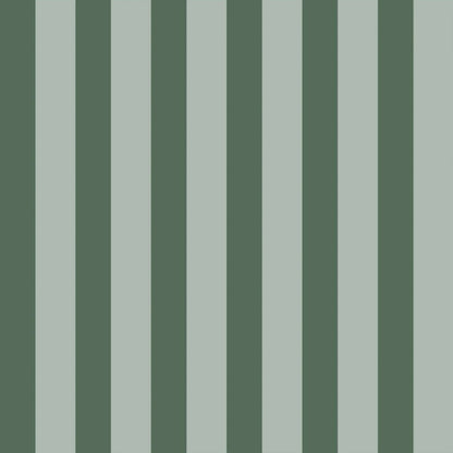 Papier peint rayé vert foncé deco chambre