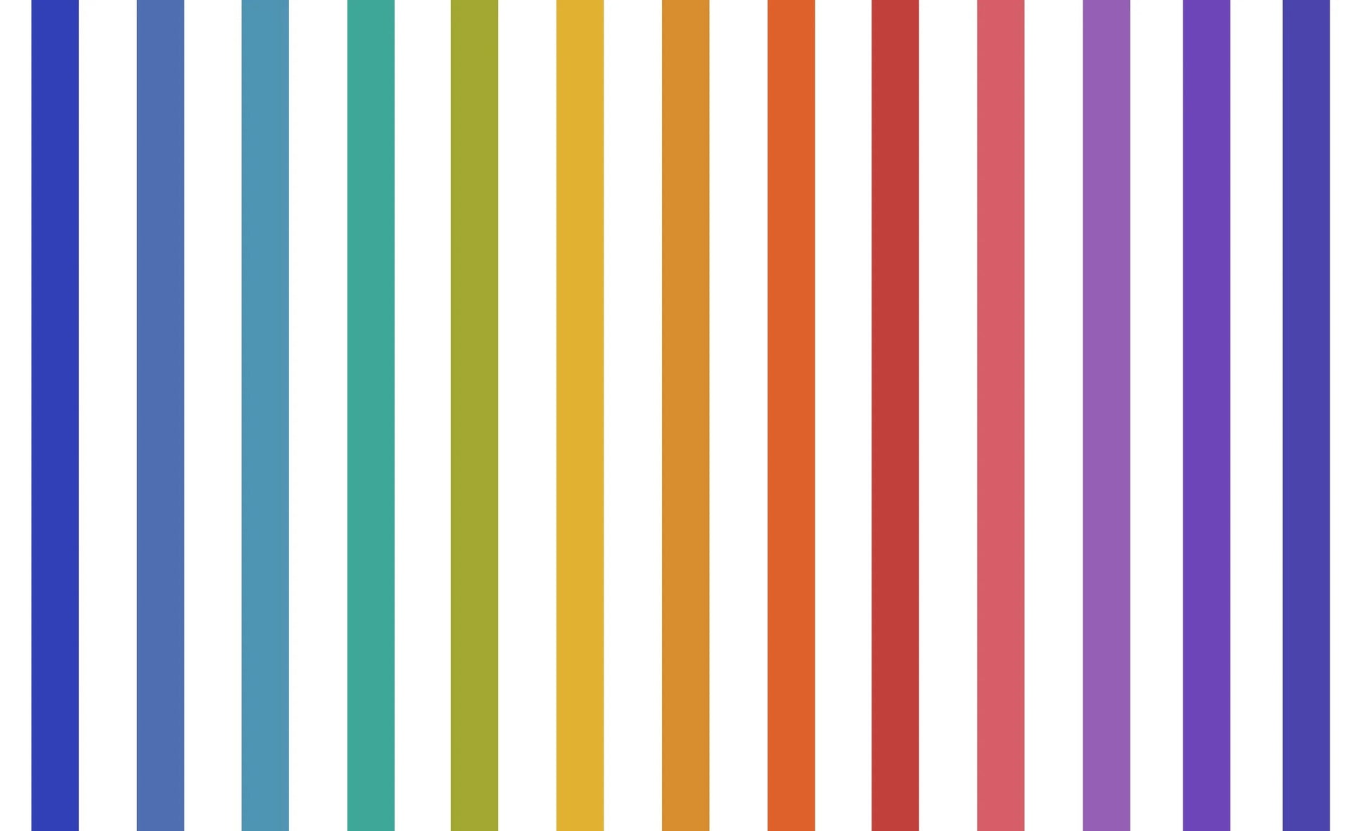Papier peint rayures multicolores deco murale