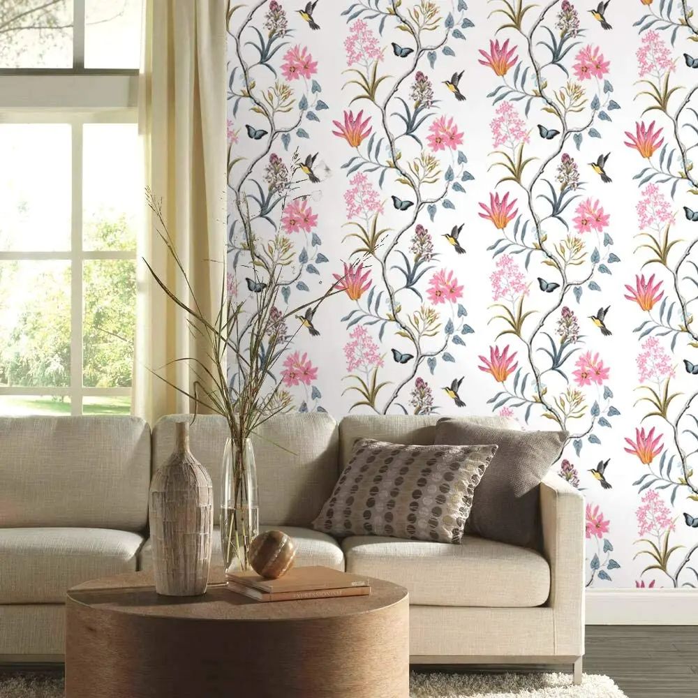 Papier peint style anglais liberty