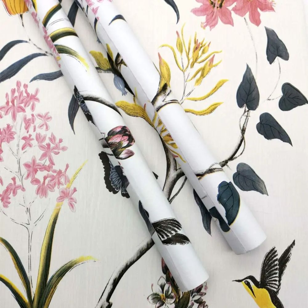 Papier peint style anglais liberty motif