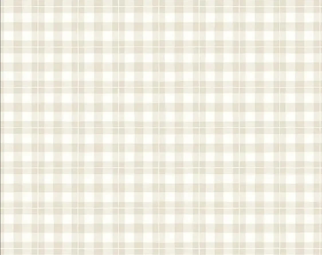 Papier peint tartan ecossais beige motif