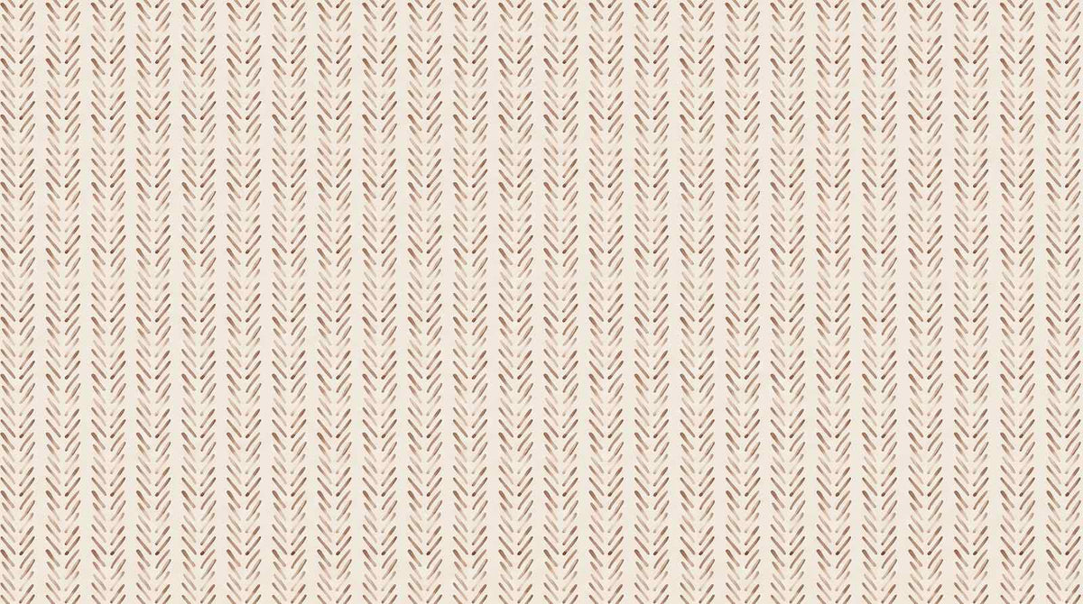 Bohème chic papier peint terracotta