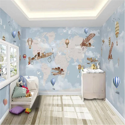 Papier Peint 3D Chambre Bébé