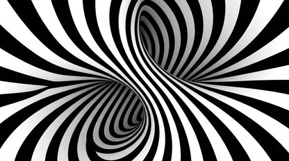 Papier Peint Abstrait Noir Et Blanc