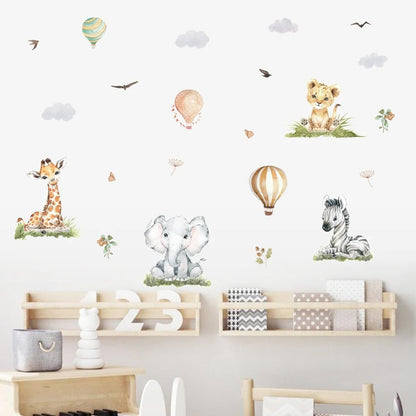 Papier Peint Animaux Chambre Bébé