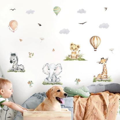 Papier Peint Animaux Chambre Bébé
