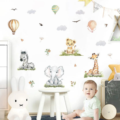 Papier Peint Animaux Chambre Bébé
