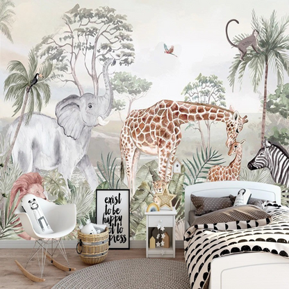 Papier Peint Animaux de la Savane