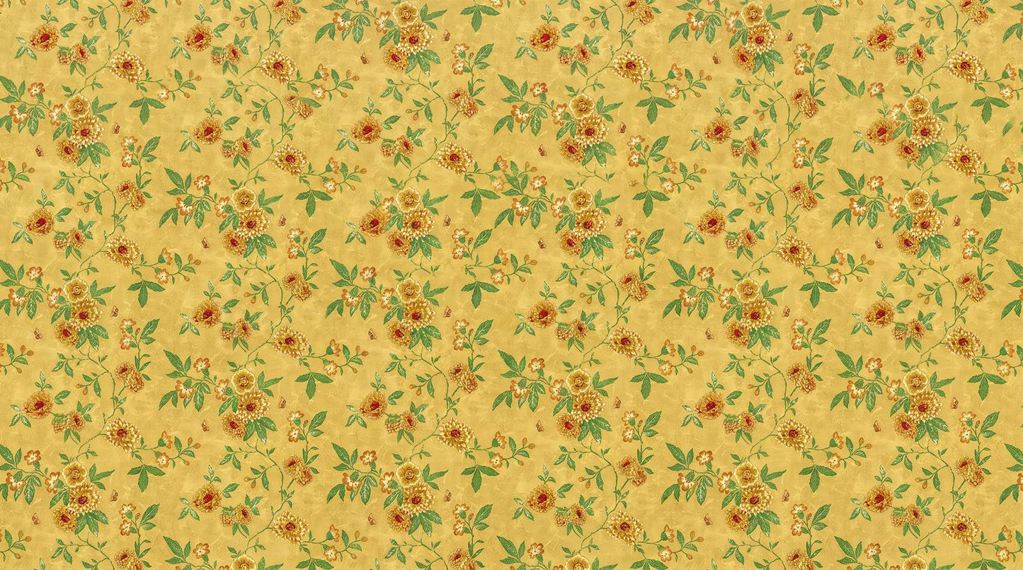 Papier peint année 70 fleur