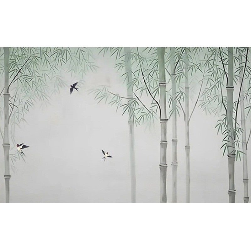 Papier peint bambou zen