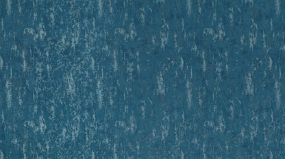 papier-peint-bleu-canard-couloir-motif