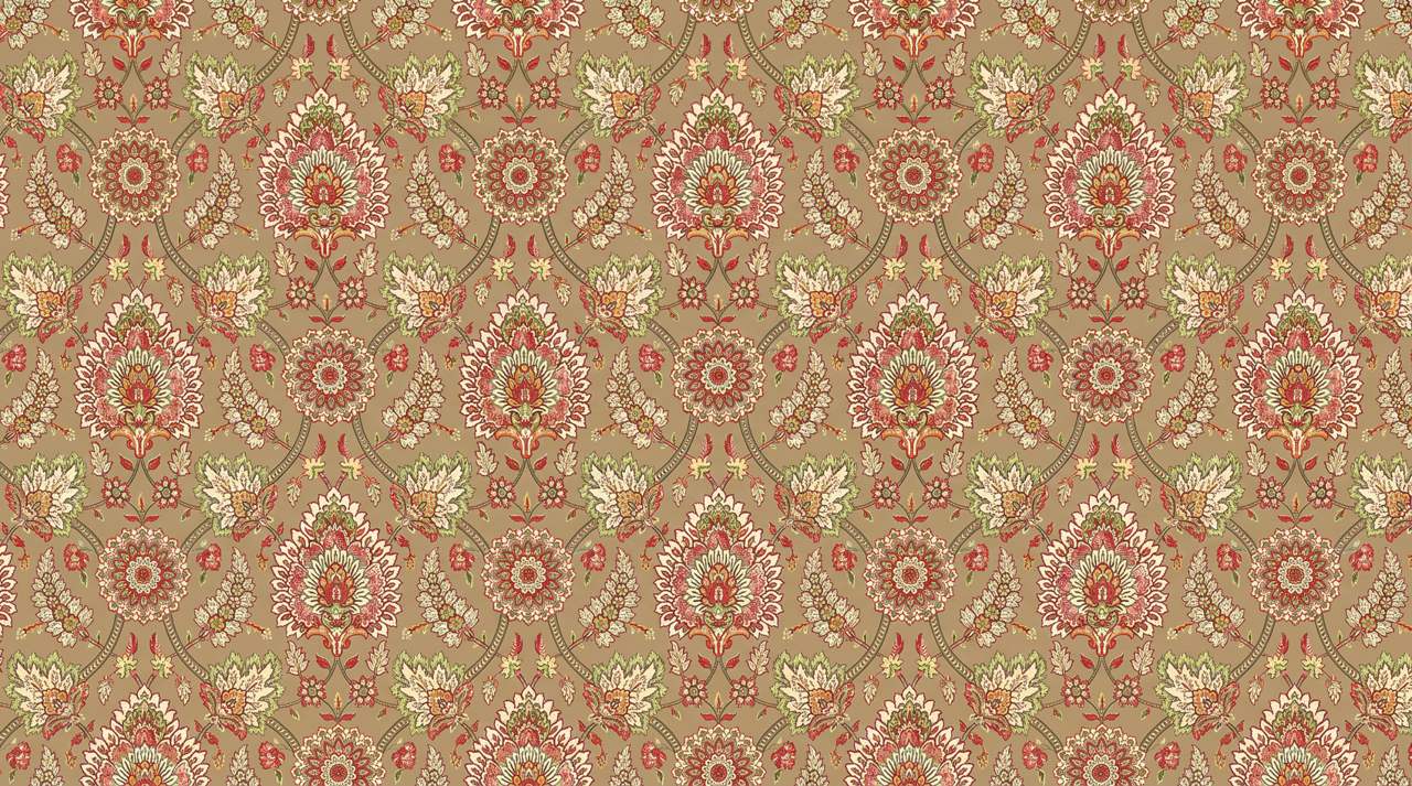 Papier peint boheme fleur