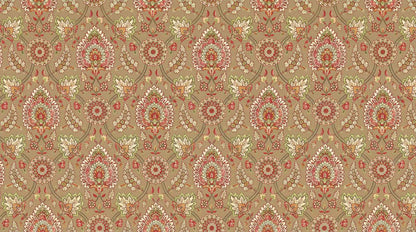 Papier peint boheme fleur