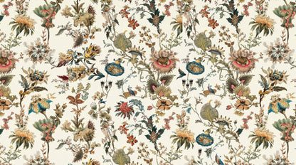 Papier peint botanique ancien