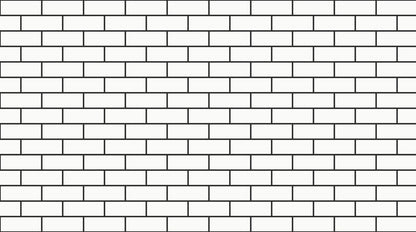 Papier peint brique noir et blanc