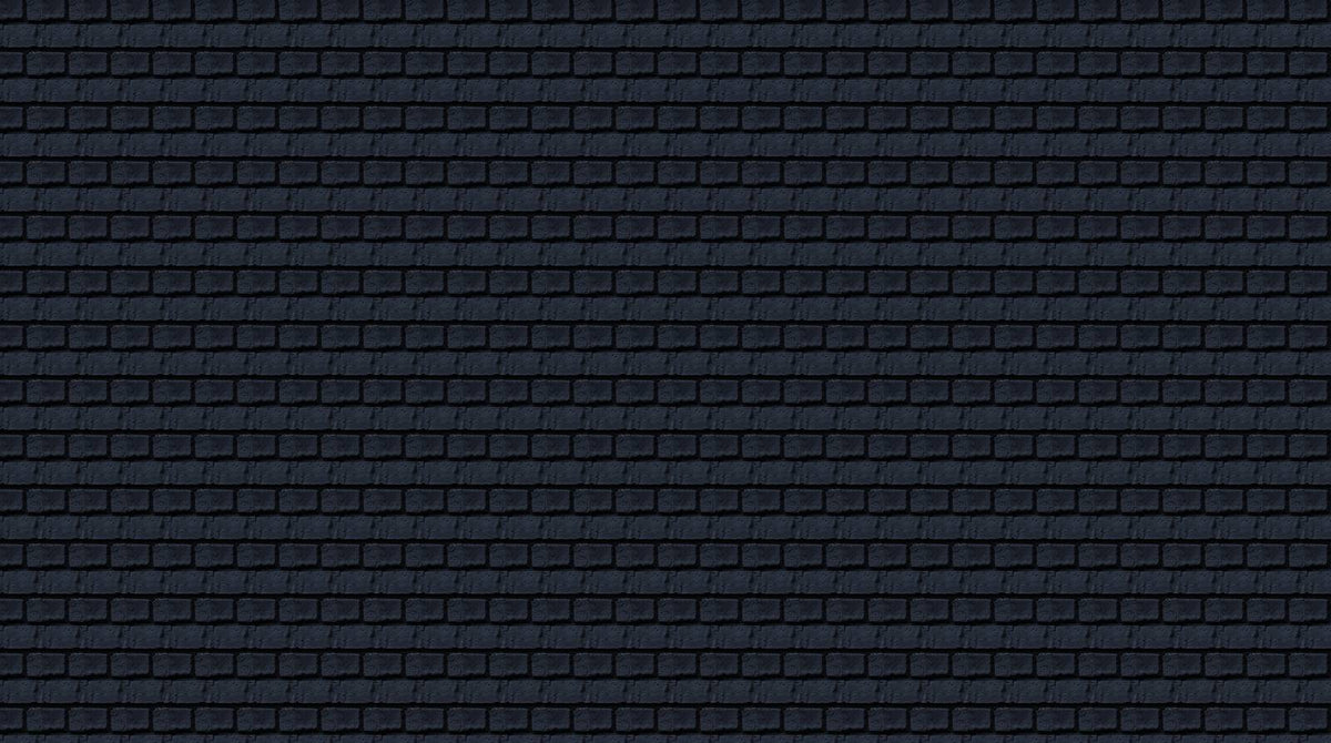 Papier peint brique noir