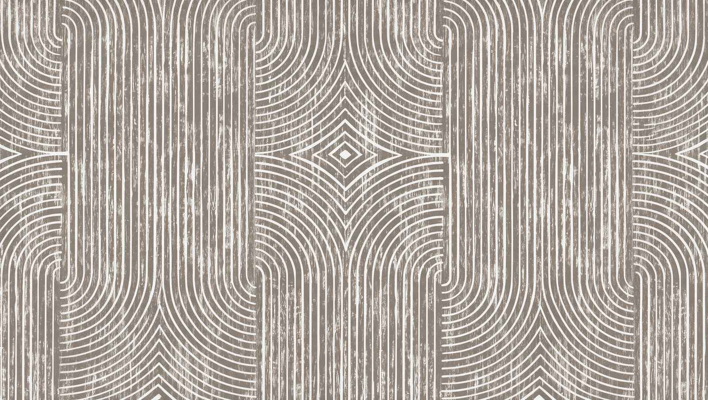 Papier peint couloir escalier