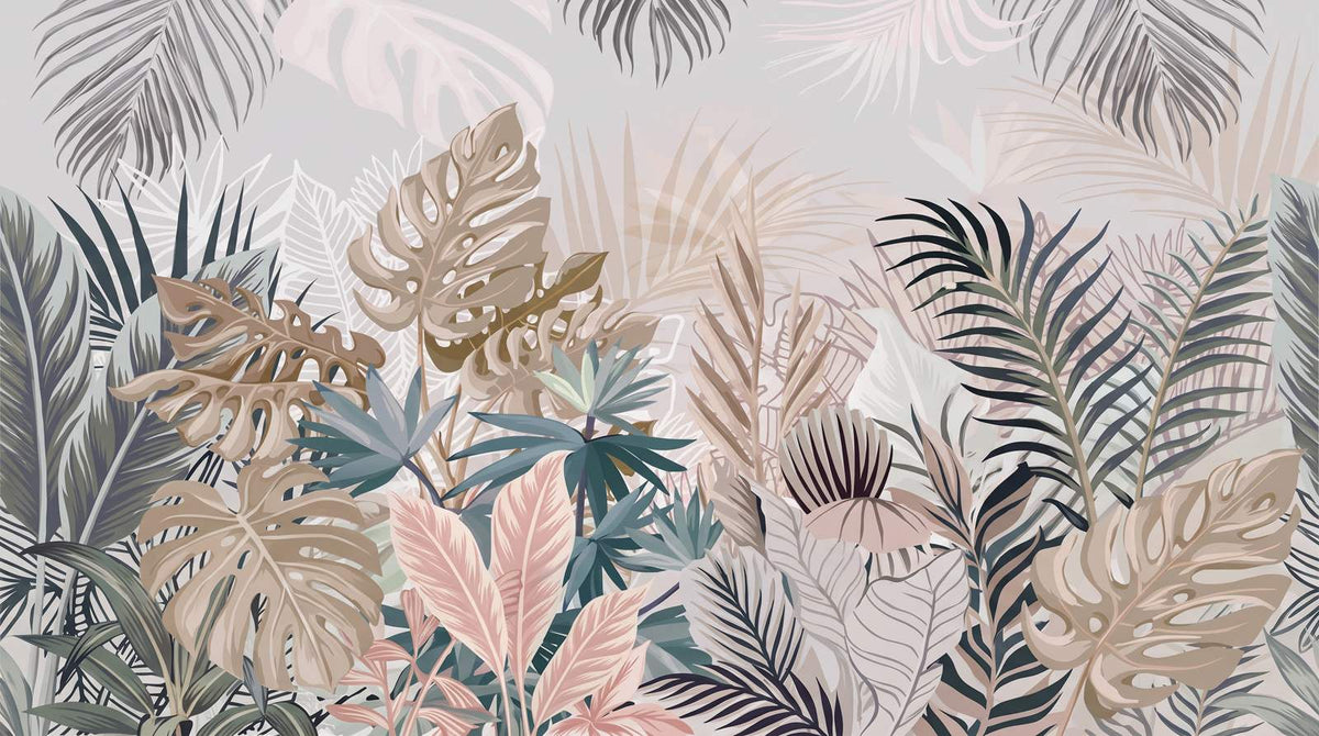 Papier Peint Dessin Jungle