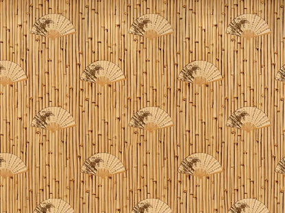 Papier Peint Eventail Japonais
