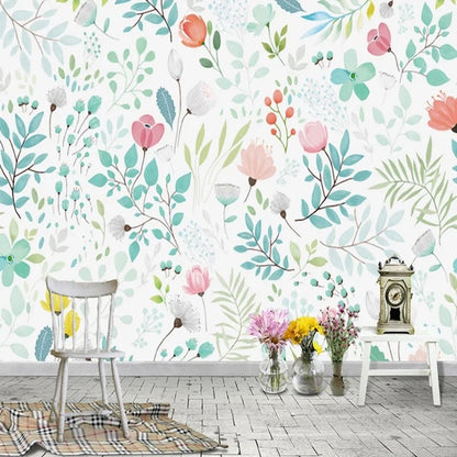 Papier Peint Fleur Chambre Bébé