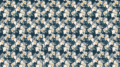 Papier peint fleur de lys