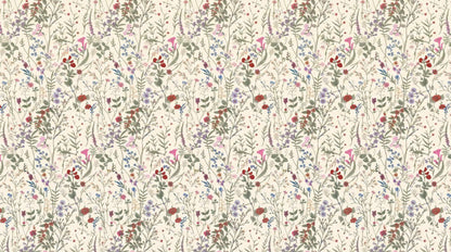 Papier peint fleuri liberty vintage