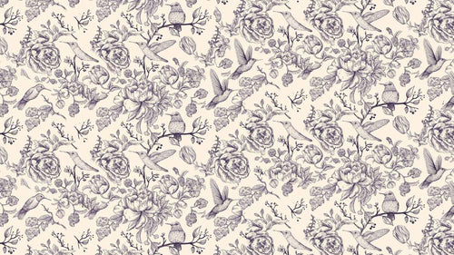 Papier peint colibri