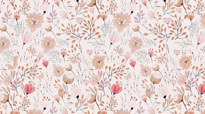 Papier Peint Floral Chambre Bébé