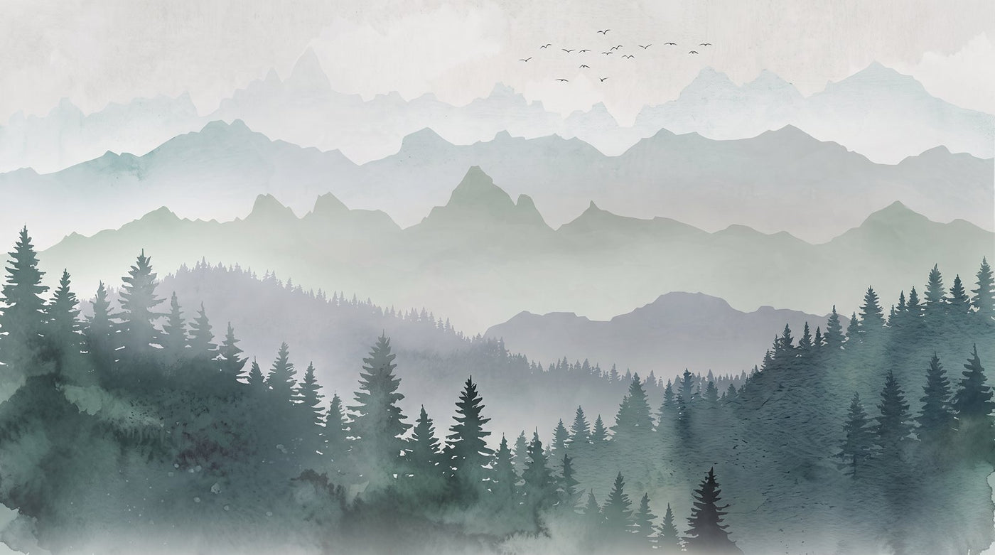 Papier Peint Foret Chambre