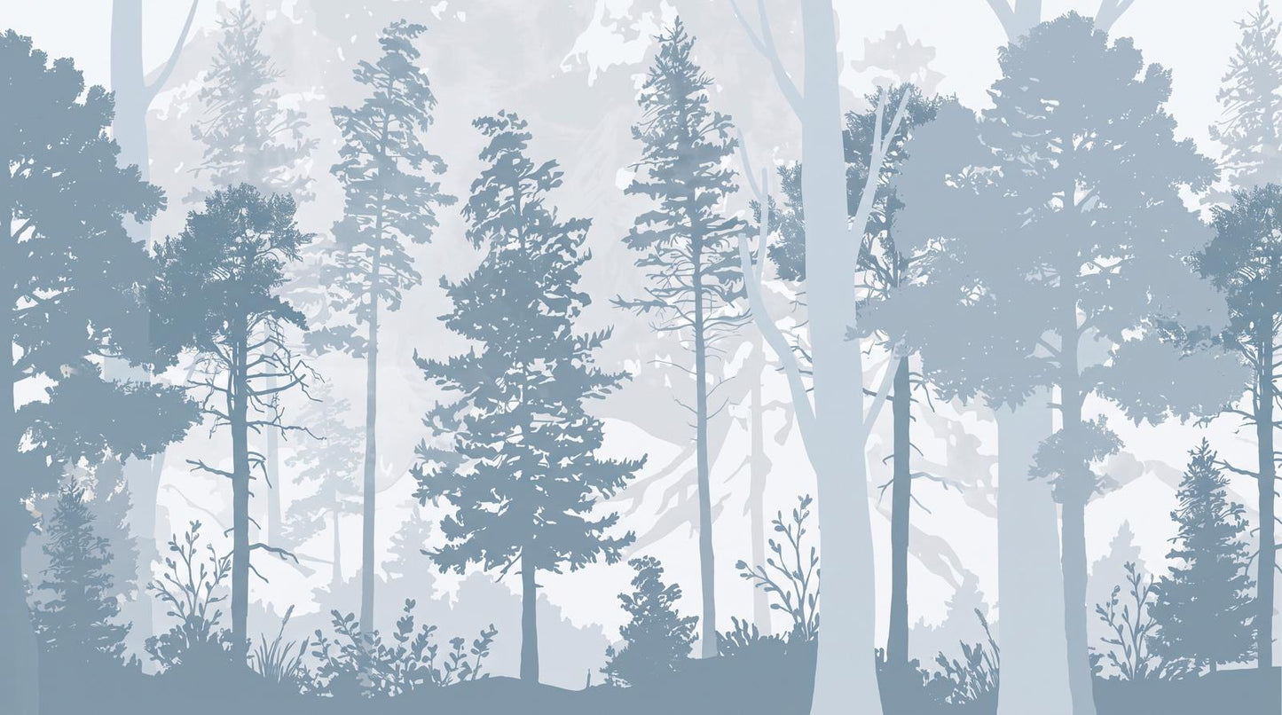 Papier Peint Foret Scandinave