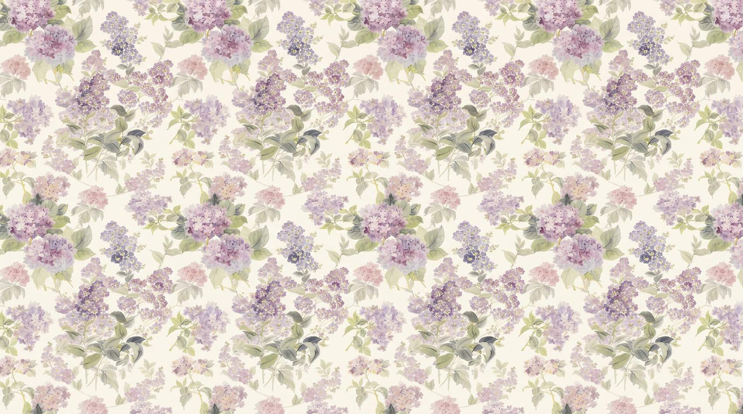 Papier peint grosses fleurs vintage
