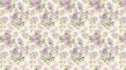 Papier peint grosses fleurs vintage
