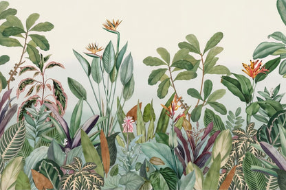 Papier Peint Jungle Chambre Adulte motif panoramique tapisserie murale