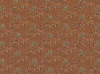 Papier Peint Jungle Terracotta