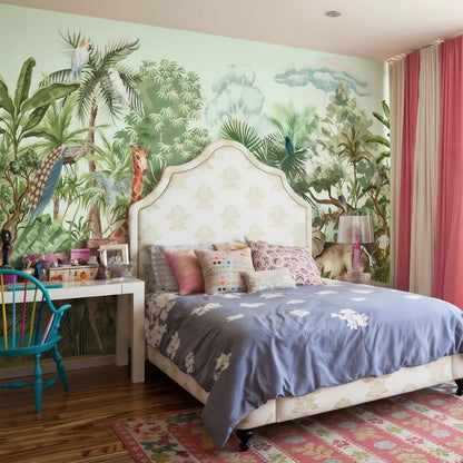 Papier Peint Jungle Tropical