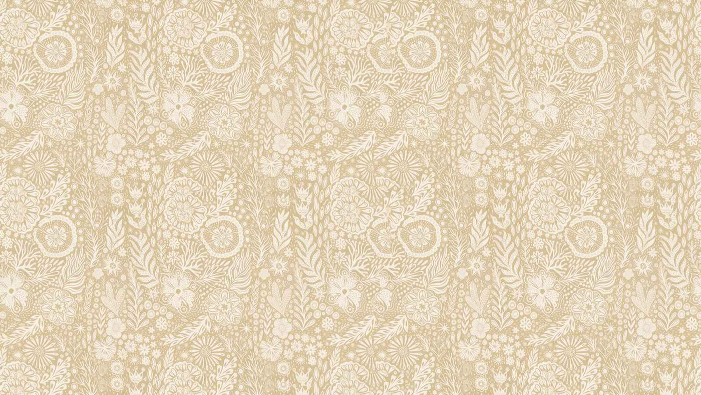 Papier peint liberty beige