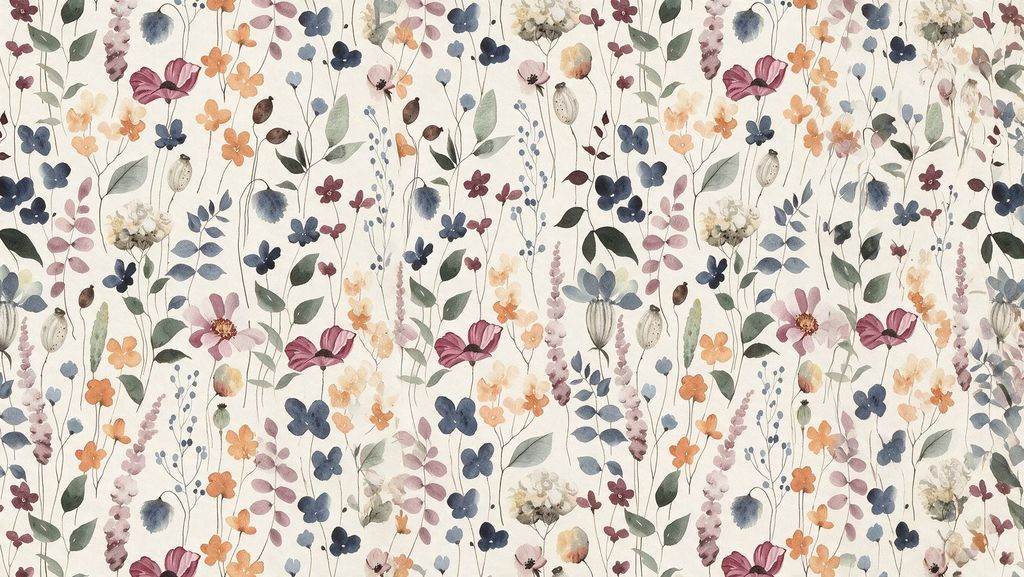 Papier peint liberty chambre fille