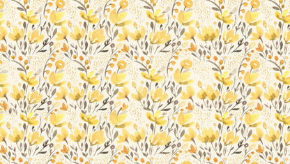 papier-peint-liberty-jaune-motif