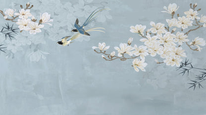 Papier peint magnolia