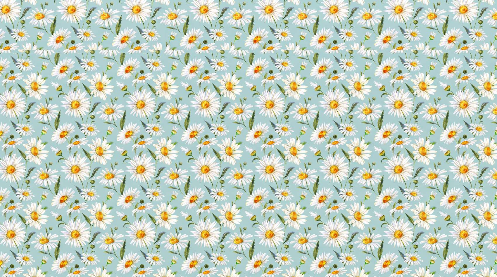 Papier peint marguerite