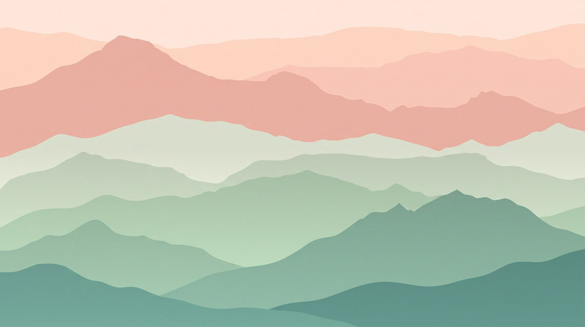 Papier peint montagne chambre