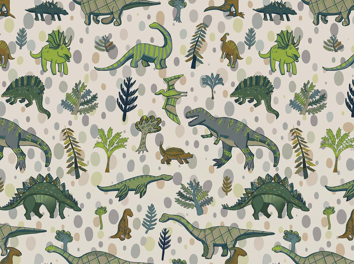 Papier Peint Motif Dinosaure