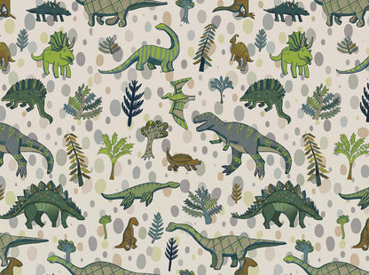 Papier Peint Motif Dinosaure