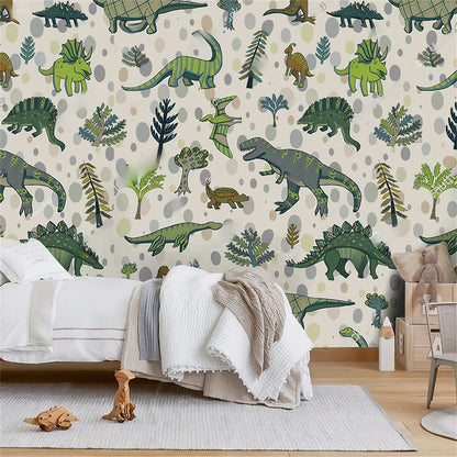 Papier Peint Motif Dinosaure