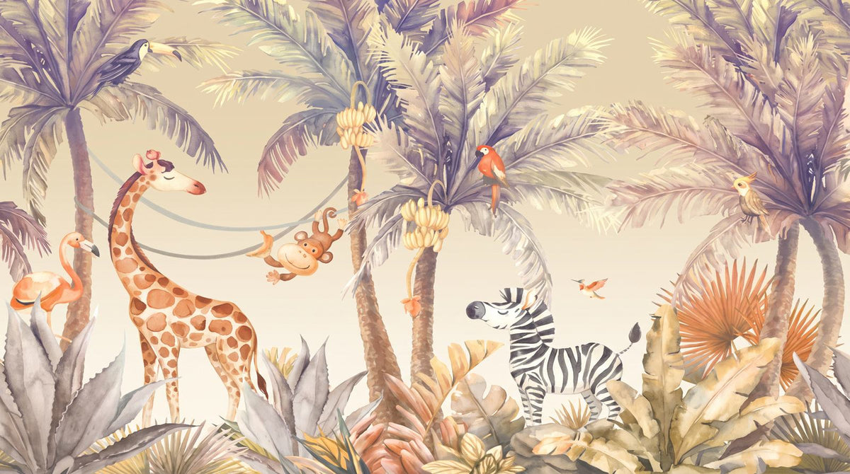 Papier Peint Motif Jungle