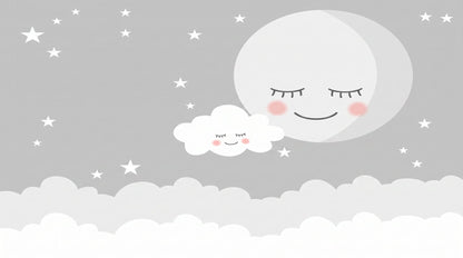 Papier Peint Nuage Chambre Bébé